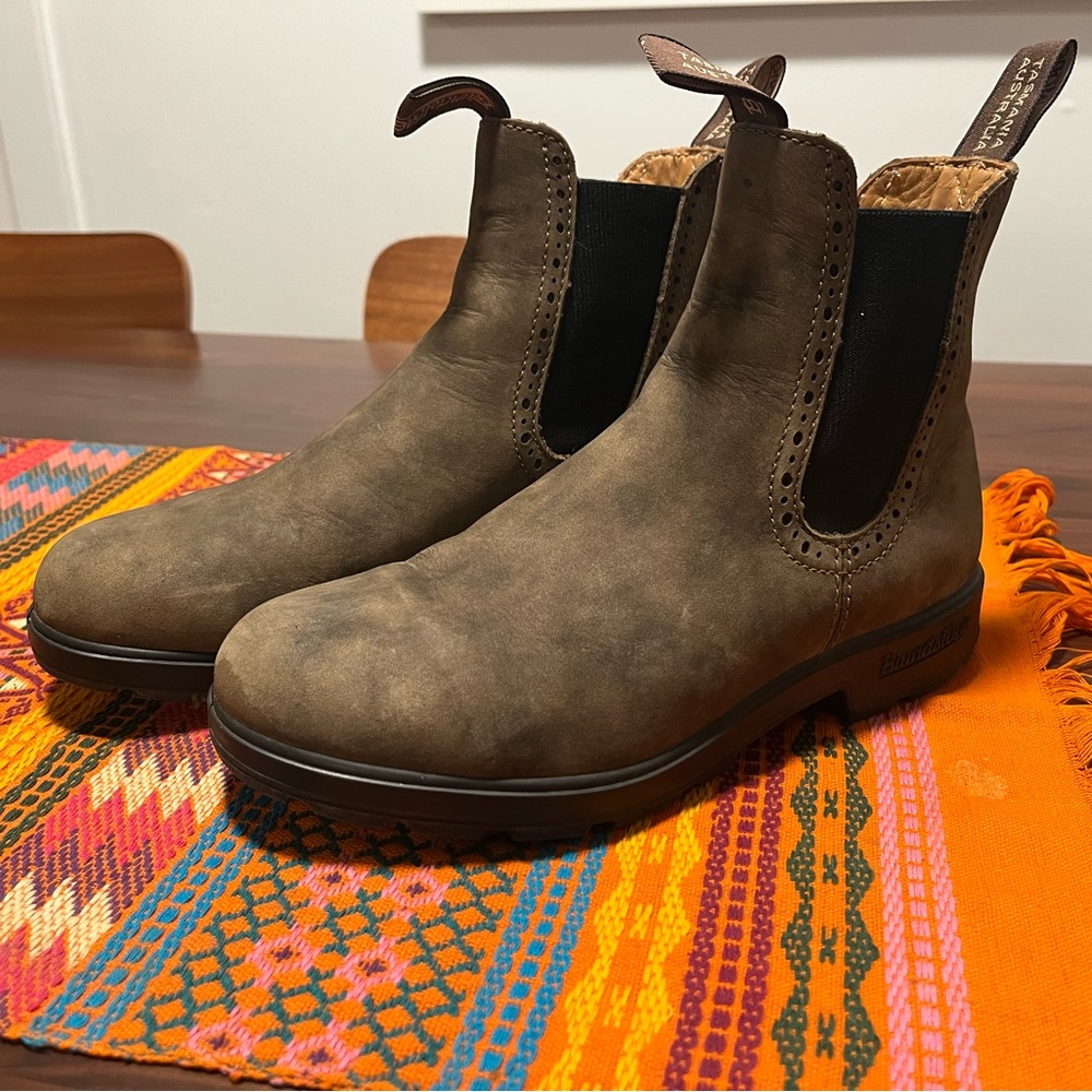 Blundstone Women's Brown Leather Ankle Boots